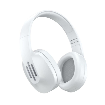 Celly Flowbeatwh Ασύρματα/Ενσύρματα Over Ear Ακουστικά Λευκά