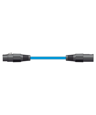 Chord XF-XM150BL Kαλώδιο Μικροφώνου XLR Female - XLR Male 1.5m Μπλε(Τεμάχιο)