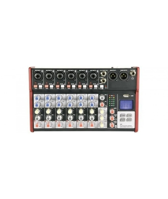 Citronic CSM-8 Compact Κονσόλα Μίξης 8 Καναλιών με USB &amp; Bluetooth (Τεμάχιο)