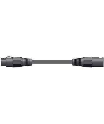 Citronic XF-XM300BK Kαλώδιο Μικροφώνου XLR Female - XLR Male 3m Μαύρο (Τεμάχιο)