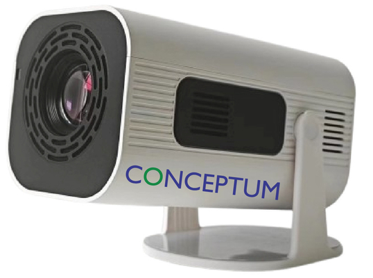 CONCEPTUM SMARTSTYLE 360 - WIFI - BLUETOOTH - ANDROID 11.0 LED PROJECTOR - ΦΟΡΗΤΟΣ ΠΡΟΒΟΛΕΑΣ LED