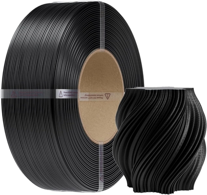 Creality CR-PETG Black - No Reel 3D Printer Filament, Hard Glossy, Tensile 49MPA, 1 kg Spool1.75