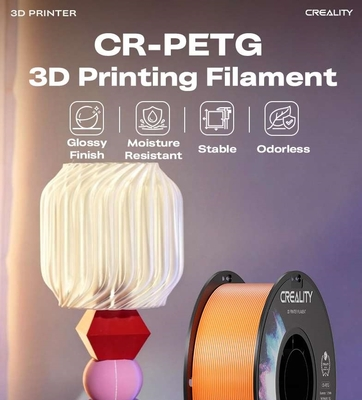 Creality CR-PETG Pink 3D Printer Filament, Hard Glossy, Tensile Str. 49MPA, 1 kg Spool1.75