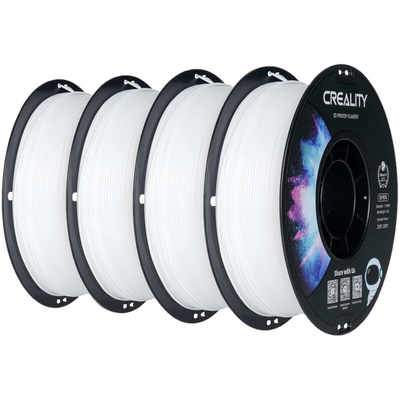 Creality CR-PETG Value Pack 4kg - 4x White 3D Printer Filament