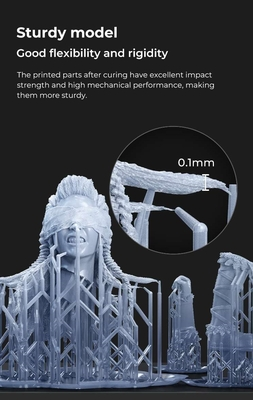 Creality Fast Resin UV Curable Resin Grey (Fast Printing 3302180005 gray)