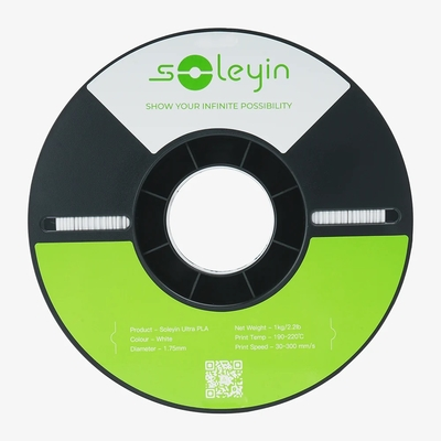 Creality Soleyin Ultra PLA Pineapple Yellow 3D Printer Filament  1 kg Spool,1.75 mm