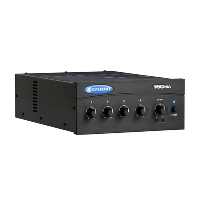 CROWN ΜΙΚΤΗΣ-ΕΝΙΣΧΥΤΗΣ 4 ΕΙΣΟΔΩΝ 60W 8Ω/100V 1 ΖΩΝΗ
