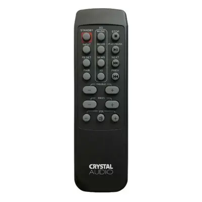 Crystal Audio for CASB160/CASB240/CASB320 381196 Remote Control