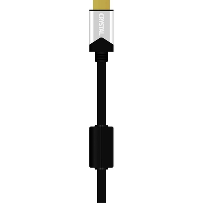 CRYSTAL AUDIO HDMI-METAL CABLE 1,8m bx
