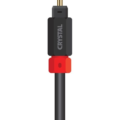 CRYSTAL AUDIO OPTICAL 1.5m BLACK bx