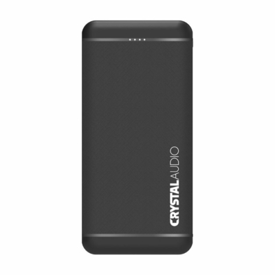 Crystal Audio PBK3K POWER BANK 10K mAh DUAL BLACK.PBK3-10K