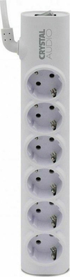 Crystal Audio PSEL6S Πολύπριζο 6 Θέσεων.381801