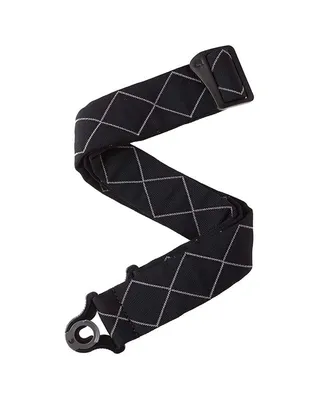 D'Addario 50BAL02 Auto Lock Black Diamond Padded Ζώνη Κιθάρας - Μπάσου