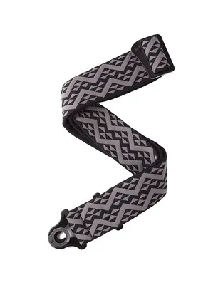 D'Addario 50BAL03 Auto Lock Black Padded Ζώνη Κιθάρας - Μπάσου