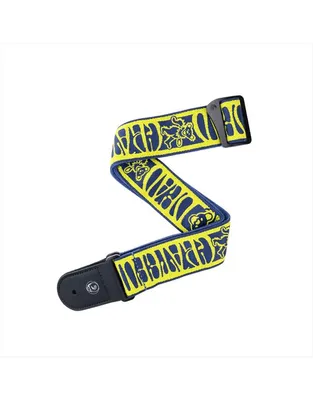 D'Addario 50GD02 50MM Grateful Dead Dancing Bears Yellow/Navy Zώνη Κιθάρας - Μπάσου