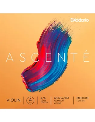 D'Addario ASCENTE A312 4/4 Medium Tension Χορδή Λα Βιολιού