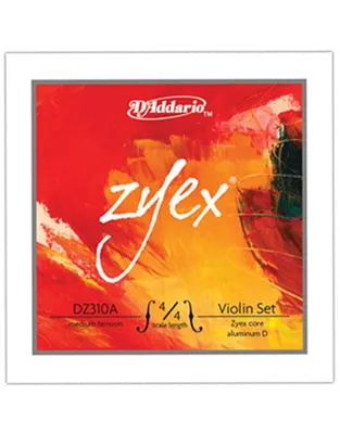 D'Addario Χορδές Βιολιού Zyex DZ-130A Aluminium Medium 4/4