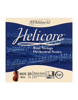 D'Addario Χορδές Κοντραμπάσου Helicore 610 3/4 Medium