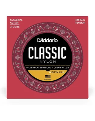 D'Addario EJ-27N 3/4 Χορδές Κλασικής Κιθάρας - Normal Tension
