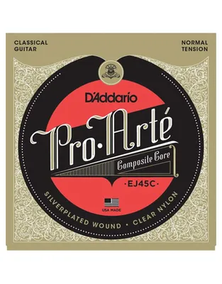 D'Addario EJ-45C Χορδές Κλασικής Κιθάρας Composite Core Normal Tension