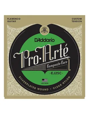 D'Addario EJ25C Flamenco Χορδές Κλασικής Κιθάρας Composite Core Custom Tension