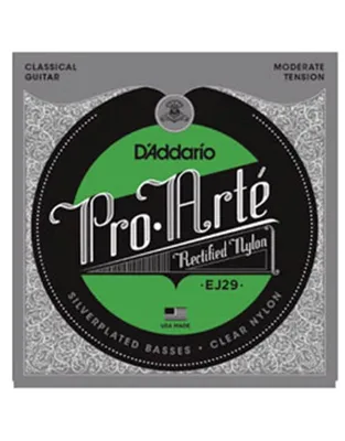D'Addario EJ29 Χορδές Κλασικής Κιθάρας Rectified Nylon Trebles Moderate Tension