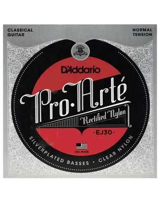 D'Addario EJ30 Χορδές Κλασικής Κιθάρας Rectified Nylon Trebles Normal Tension