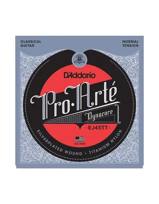 D'Addario EJ45TT Χορδές Κλασικής Κιθάρας Pro Arte Dynacore Titanium trebles Normal Tension