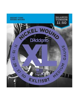 D'Addario EXL-115BT Χορδές Ηλ.Κιθάρας XL Nickel Wound .011-.050 Medium Balanced Tension