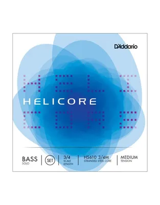 D'Addario Helicore HS610 Χορδές Κοντραμπάσου 3/4 Medium Tension