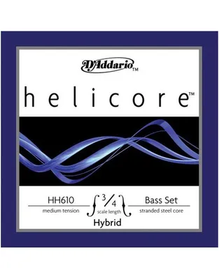 D'Addario HH610 3/4M Χορδές Κοντραμπάσου 3/4