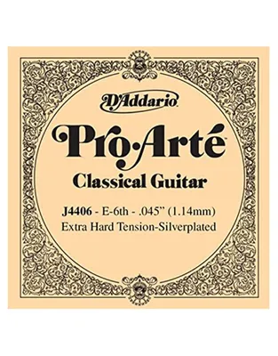 D'Addario J4406 Χορδή E (Μι Μπάσο) Κλασικής Κιθάρας Extra Hard Tension