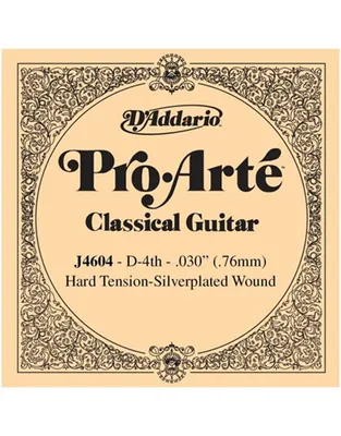 D'Addario J4604 Χορδή D (Ρε) Κλασικής Κιθάρας Hard Tension