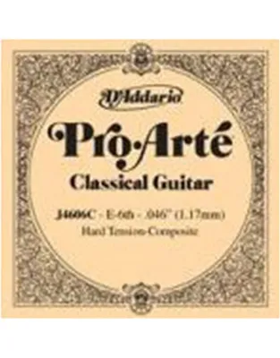 D'Addario J4606C Χορδή Κλασικής Κιθάρας Ε (Μι μπάσο) Composite Core Hard Tension