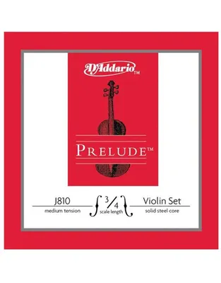 D'Addario J810-3/4M Prelude Violin Σετ  Χορδών Βιολιού 3/4