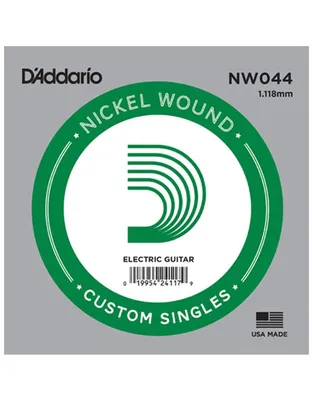 D'Addario NW044 Χορδή Ηλεκτρικής Κιθάρας .044" Nickel Wound