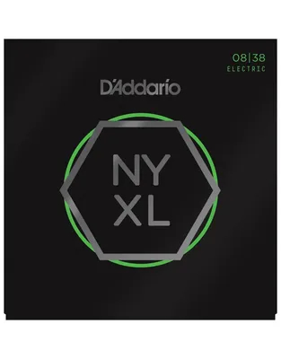 D'Addario NYXL0838 Xορδές Hλεκτρικής Κιθάρας NYXL Nickel Wound .008-.038 Extra Super Light