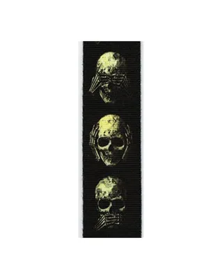 D'Addario - Planet Waves Alchemy Gothic 'Muted Skulls' Ζώνη Ηλεκτρικής Κιθάρας - Μπάσου