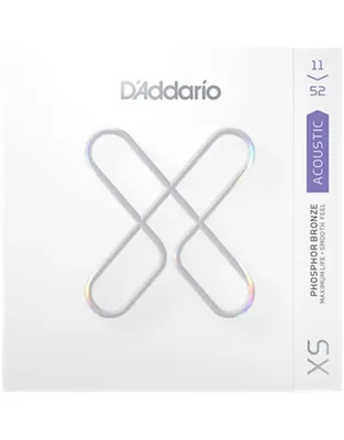 D'Addario XSAPB1152 Χορδές Ακουστικής Κιθάρας XS Phosphor Bronze Coated .011-.052 Custom Light