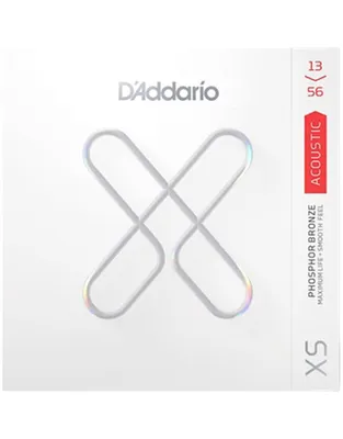 D'Addario XSAPB1356 Χορδές Ακουστικής Κιθάρας XS Phosphor Bronze Coated .013-.056 Medium