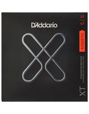 D'Addario XTAPB1047 Χορδές Ακουστικής Κιθάρας XT Phosphor Bronze Coated .010-.047 Extra Light