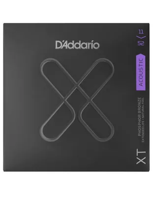 D'Addario XTAPB1152 Χορδές Ακουστικής Κιθάρας XT Phosphor Bronze Coated .011-.052 Custom Light