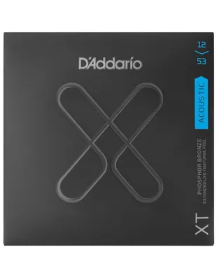 D'Addario XTAPB1253 Χορδές Ακουστικής Κιθάρας XT Phosphor Bronze Coated .12-.053 Light
