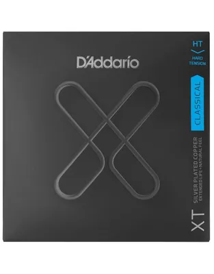 D'Addario XTC46 Χορδές Κλασικής Κιθάρας Coated XT Silver-plated .029-.046w Hard Tension