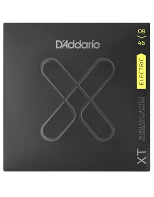 D'Addario XTE0946 Χορδές Ηλ,Κιθάρας Coated XT Nickel Wound .009-.046 Super Light Top/Regular Bottom