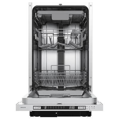 Davoline DDW1045E Πλήρως Εντοιχιζόμενο Πλυντήριο Πιάτων Π55xY81.5εκ Λευκό