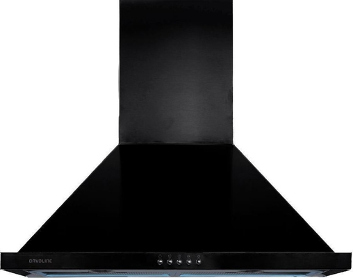Davoline KOS HPC 90cm Black Απορροφητήρας Τζάκι