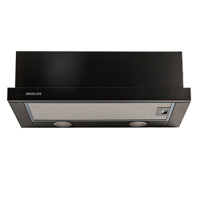 Davoline Omega Plus 60 Συρόμενος Απορροφητήρας 60cm Black