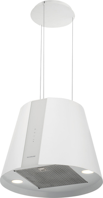 Davoline Pure Plus Pearl White Απορροφητήρας Νησίδα