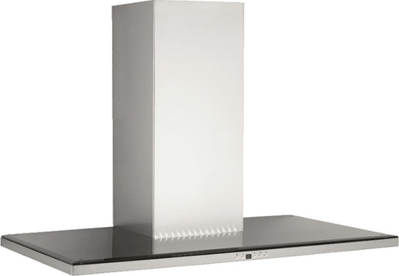 Davoline Slim Plus IX-BL 90 Απορροφητήρας Καμίνι Inox & Μαύρο Γυαλί